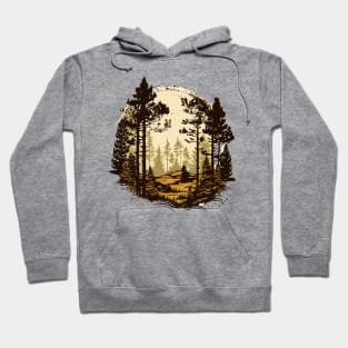 Retro Forest Hoodie